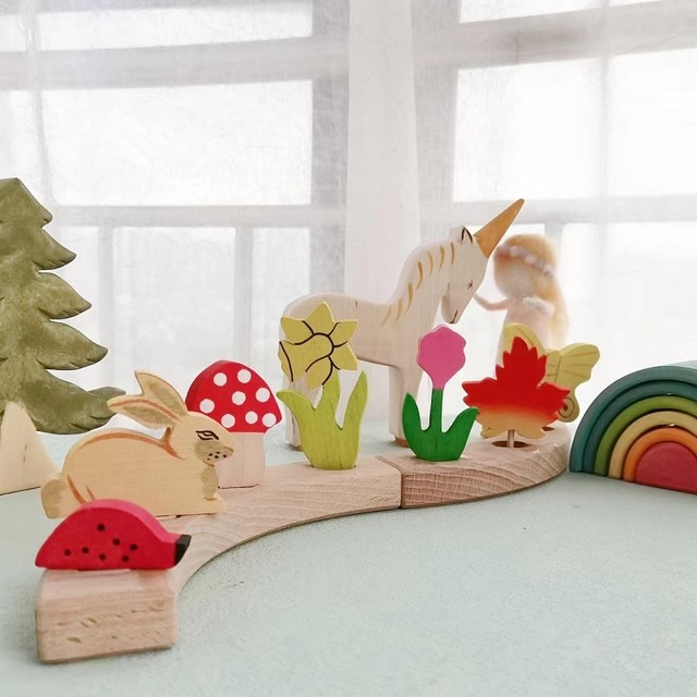 Educational Wooden Toys Waldorf  Wooden Seasonal Decorations - Wooden Toys  Birthday - Aliexpress